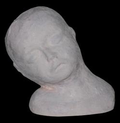 Buschi, Skulptur von Annemarie Waibel