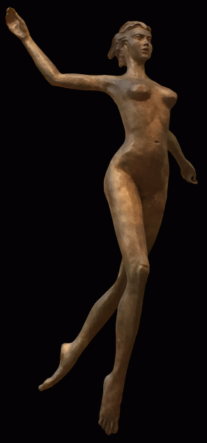 "Element Luft" Skulptur von Annemarie Waibel, 107cm