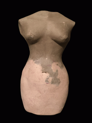 "Frauen-Torso" Skulptur von Annemarie Waibel