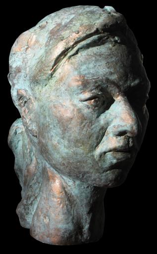 Seraphina, Skulptur von Annemarie Waibel