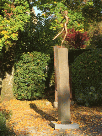 Element Luft. Skulptur von Annemarie Waibel