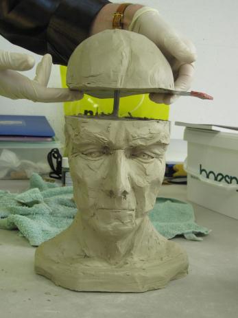 "Alter Ego" Skulptur von Annemarie Waibel