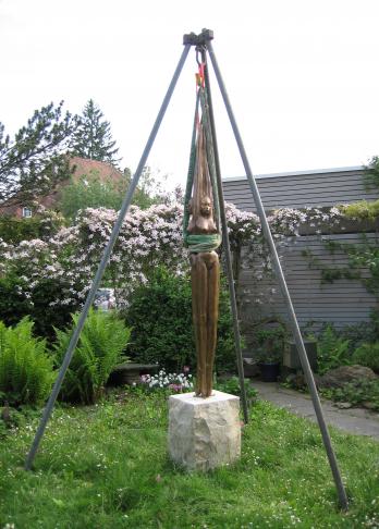 Bronzeskulptur von Annemarie Waibel