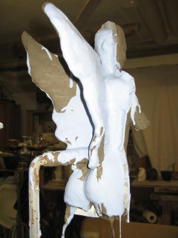 Bronzeskulptur von Annemarie Waibel