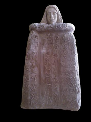 Die Wächterin. Skulptur von Annemarie Waibel