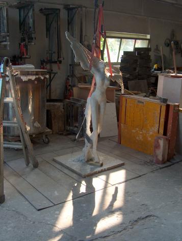 Bronzeskulptur von Annemarie Waibel