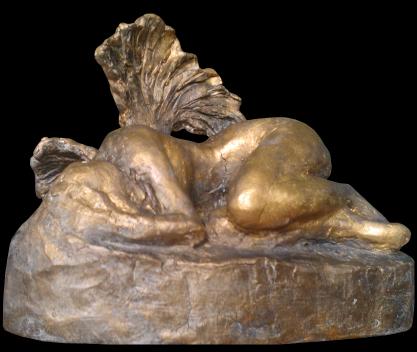 Engelin, Skulptur von Annemarie Waibel, 13cm