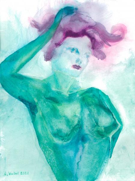 Aquarell von Annemarie Waibel