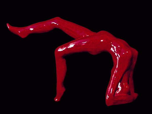 Neuländerin. Skulptur von Annemarie WaibelL